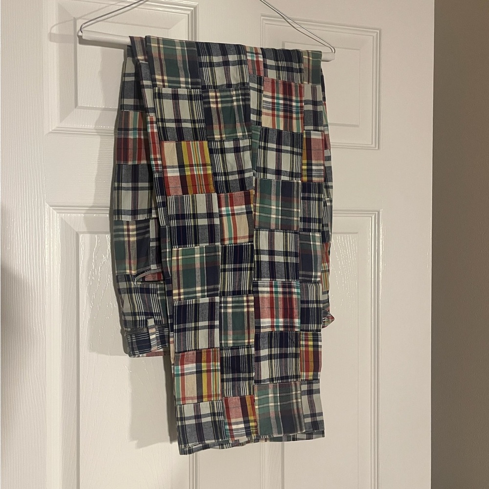 Jos. A. Bank Multicolor Plaid Trousers